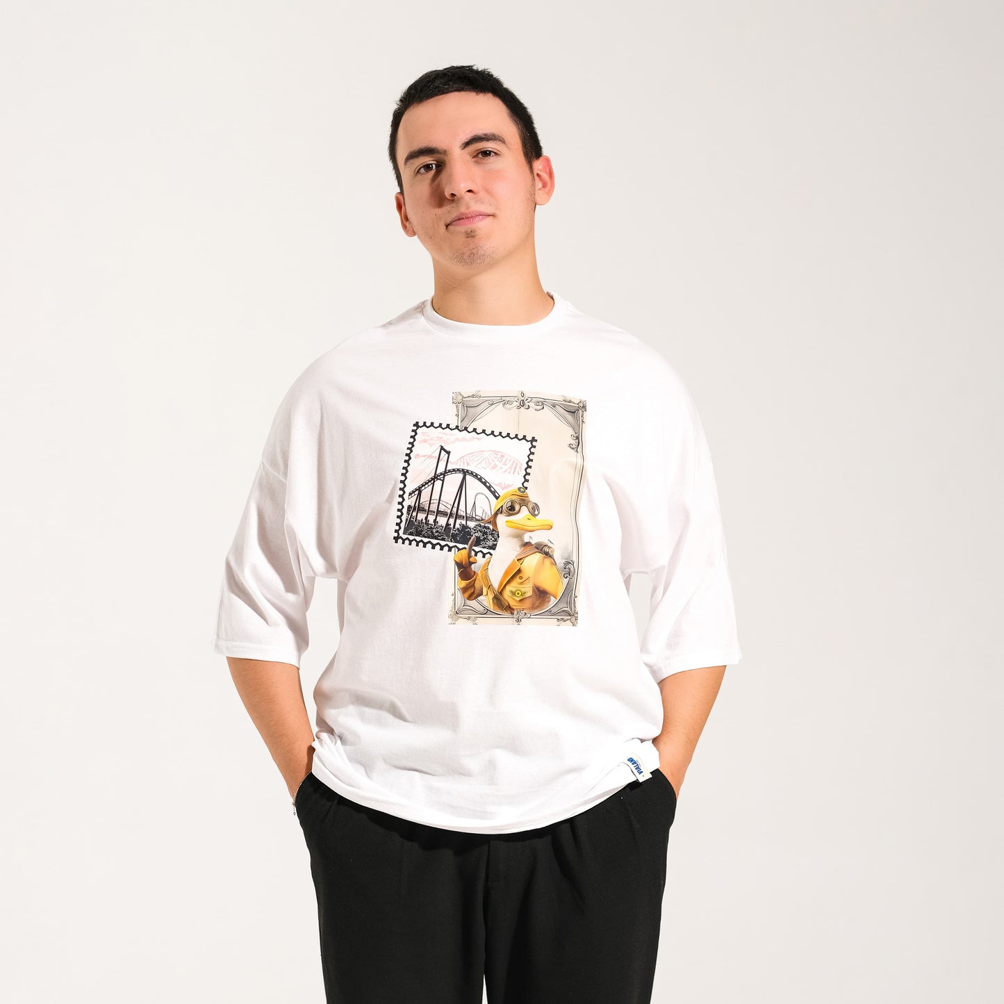 Beyaz Yetişkin Vialand Tişört 2024