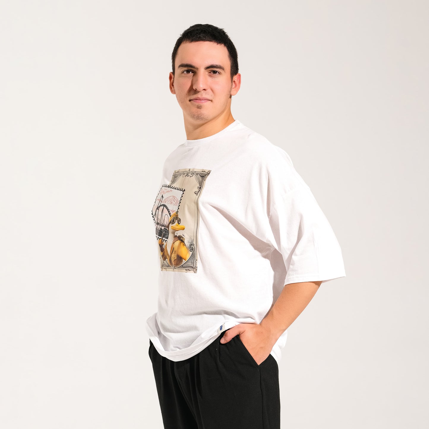 Beyaz Yetişkin Vialand Tişört 2024