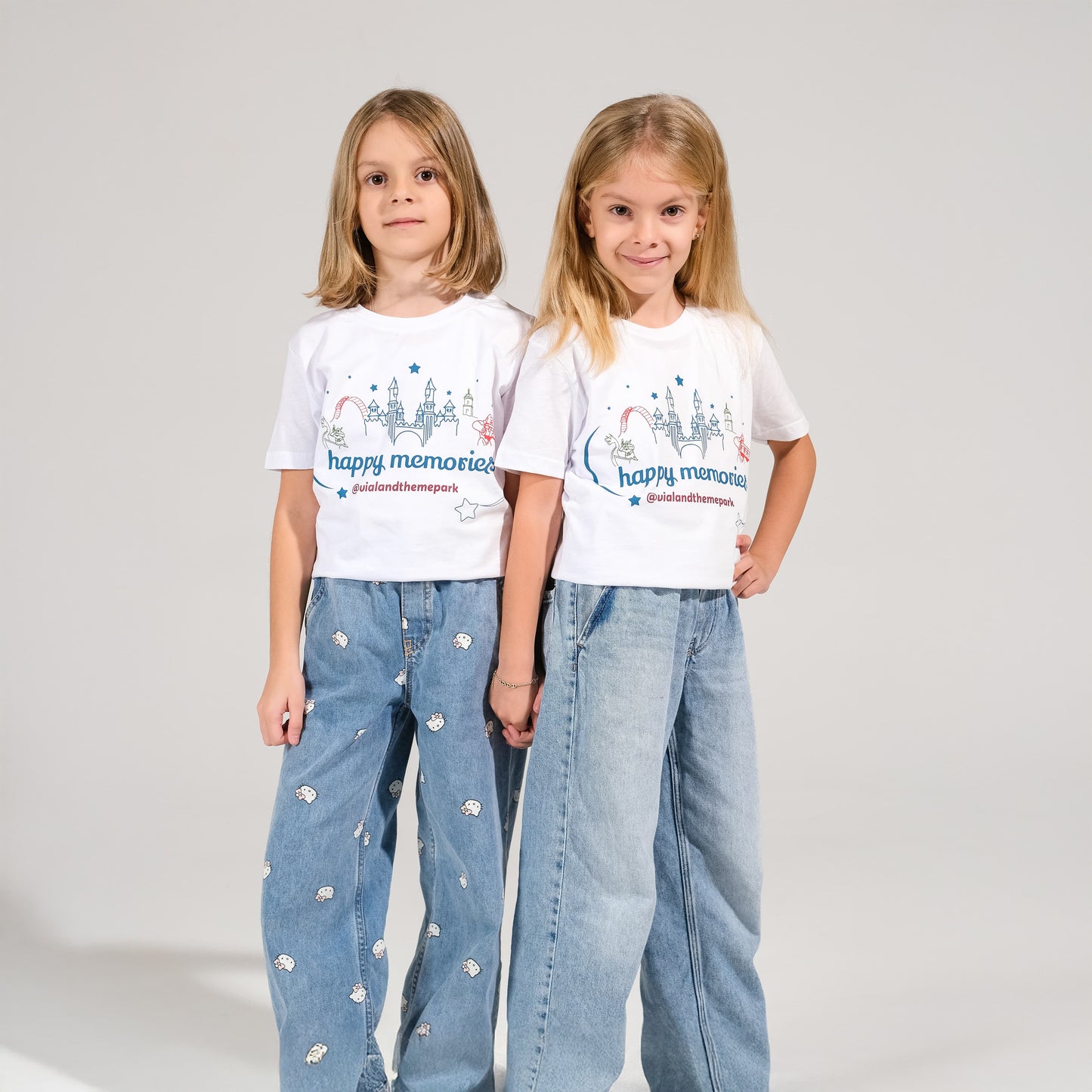 Beyaz Yetişkin Vialand Tişört