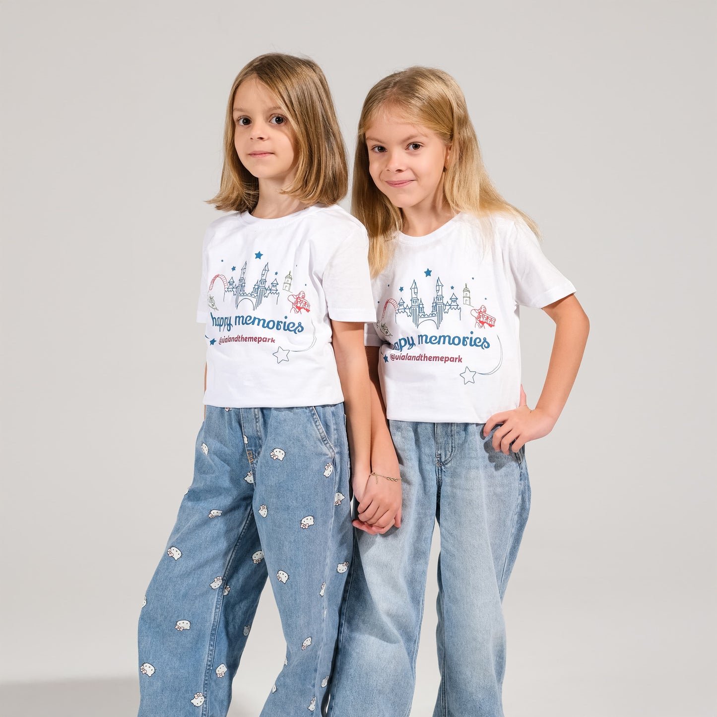 Beyaz Yetişkin Vialand Tişört