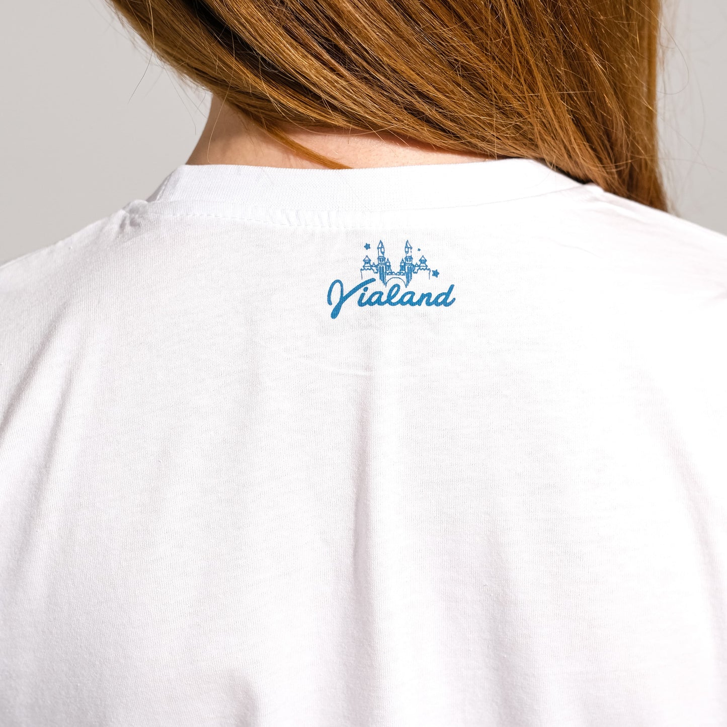 Beyaz Yetişkin Vialand Tişört
