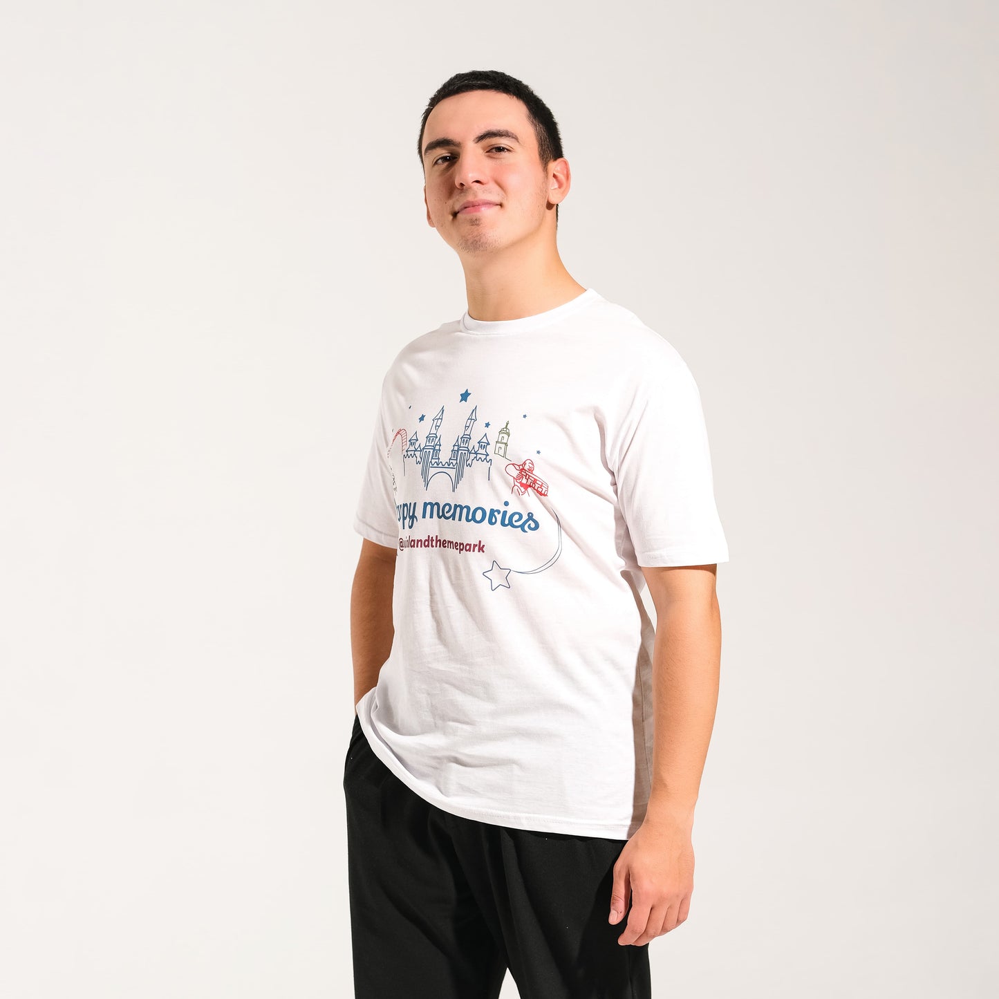 Beyaz Yetişkin Vialand Tişört