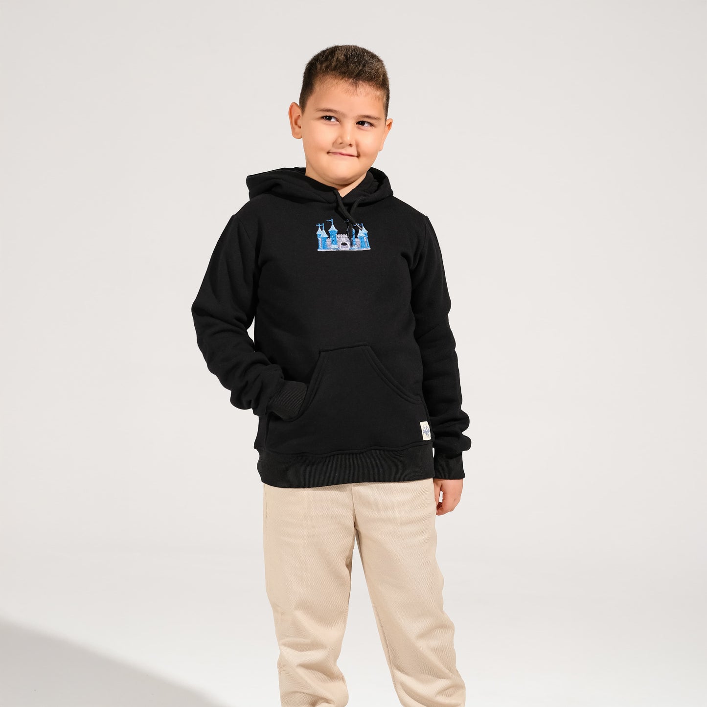 Vialand Kapüşonlu Siyah Renk Sweatshirt