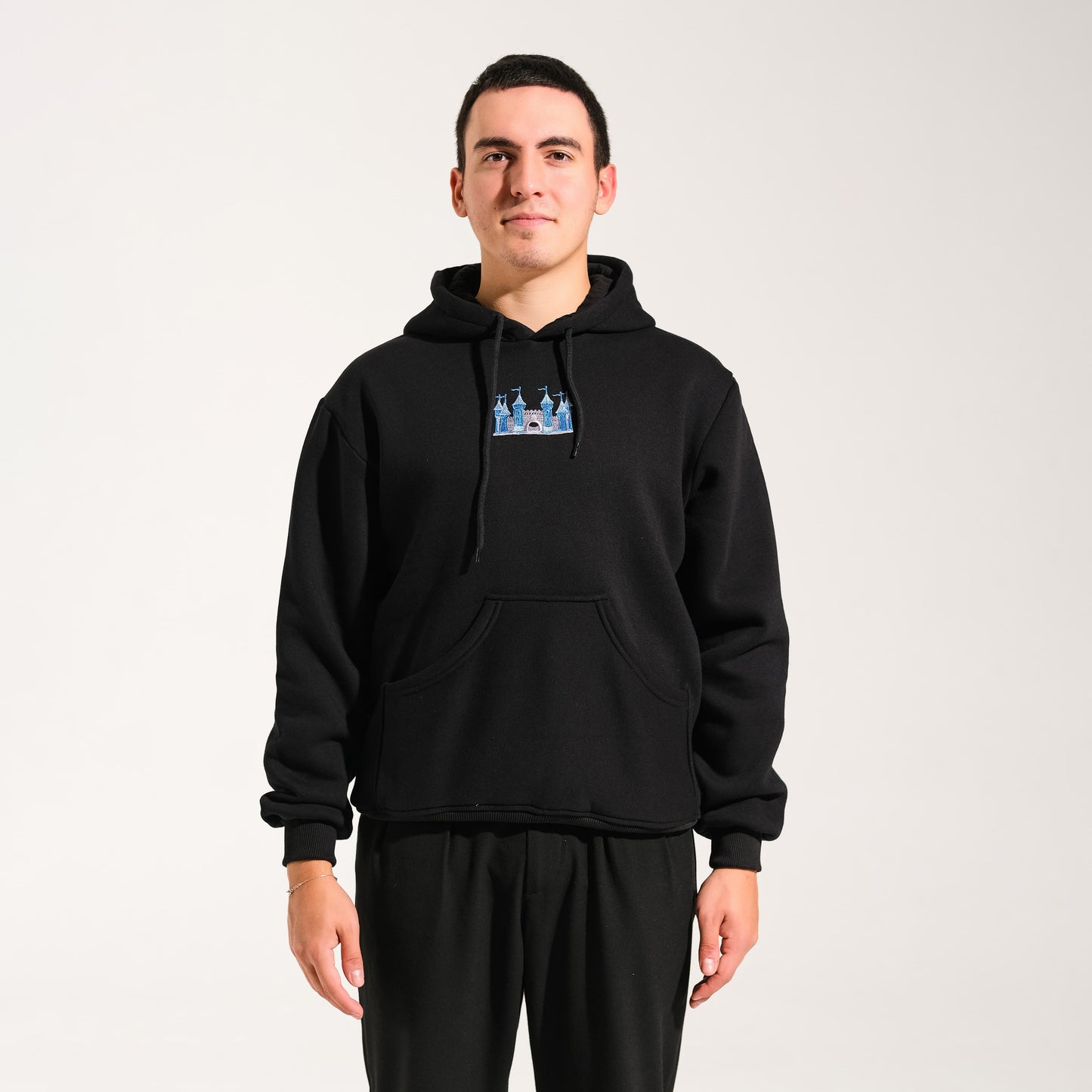 Vialand Kapüşonlu Siyah Renk Sweatshirt