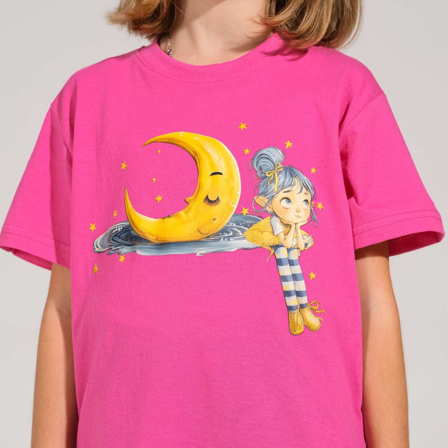 Vega Tasarımlı Fuşya Renk Tişört