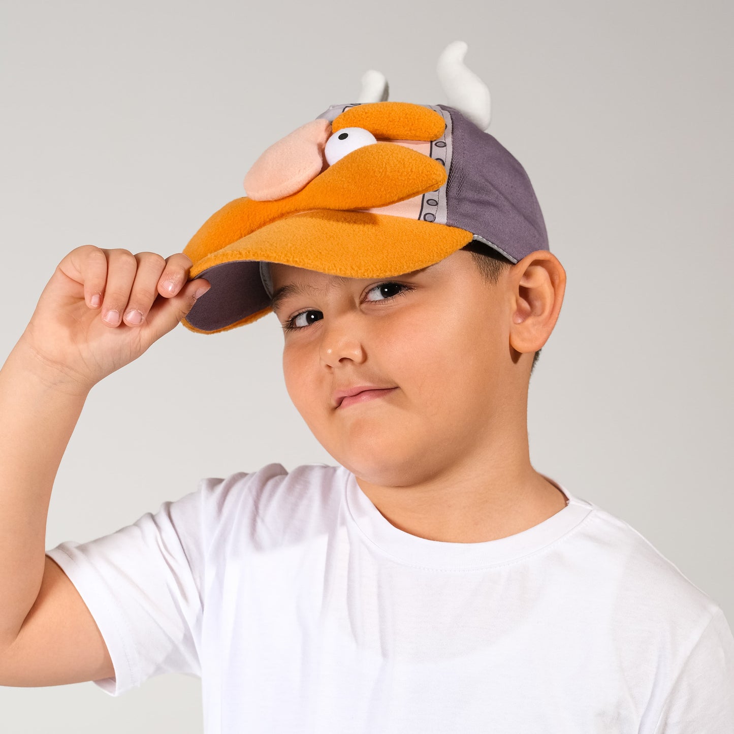 Viking Peluşlu Çocuk Şapka